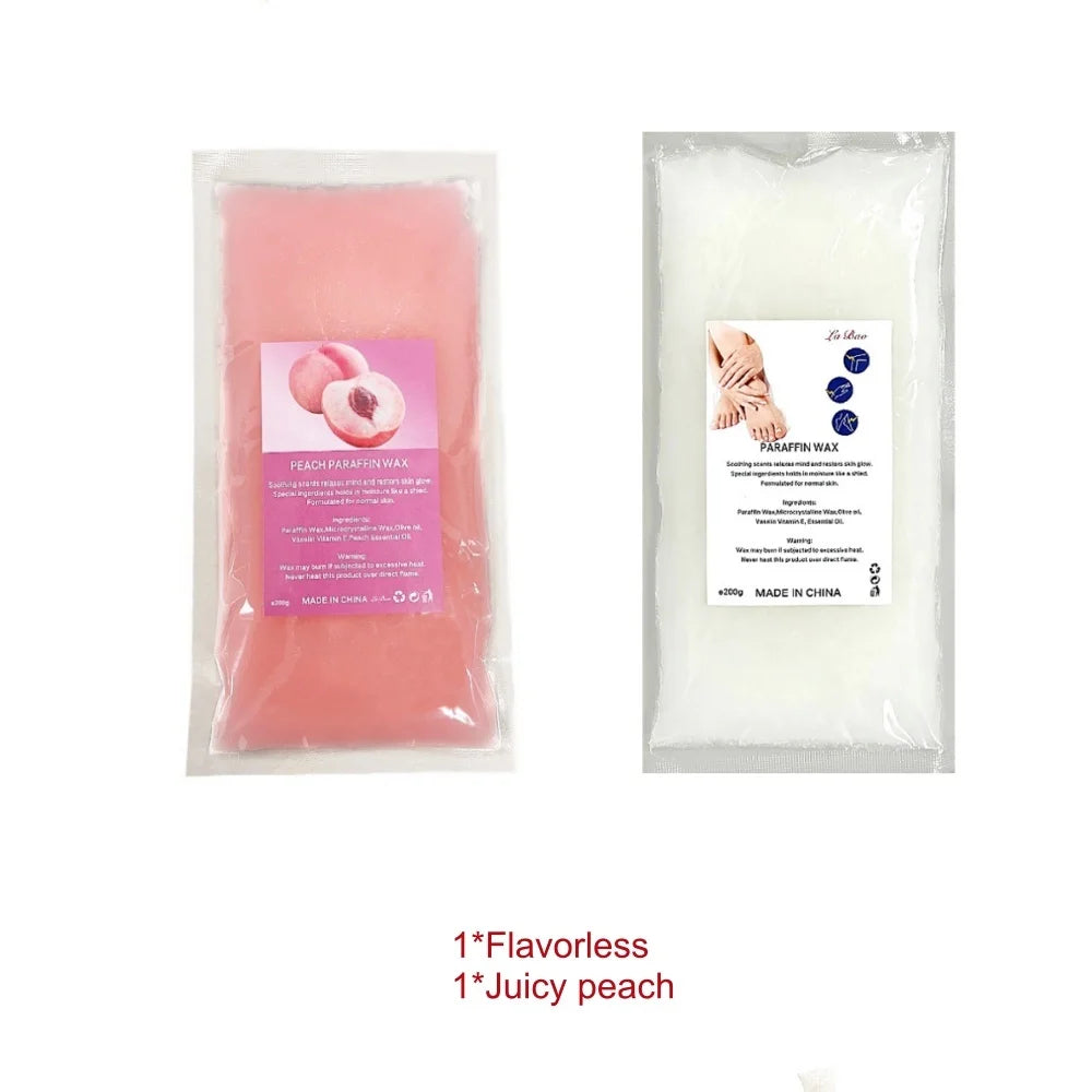 1pcs/2pcs Lavender Scented & Unscent Paraffin Wax Blocks for Hand and Feet Care Bath Dry Skin Moisturizing Nourish Whitening
