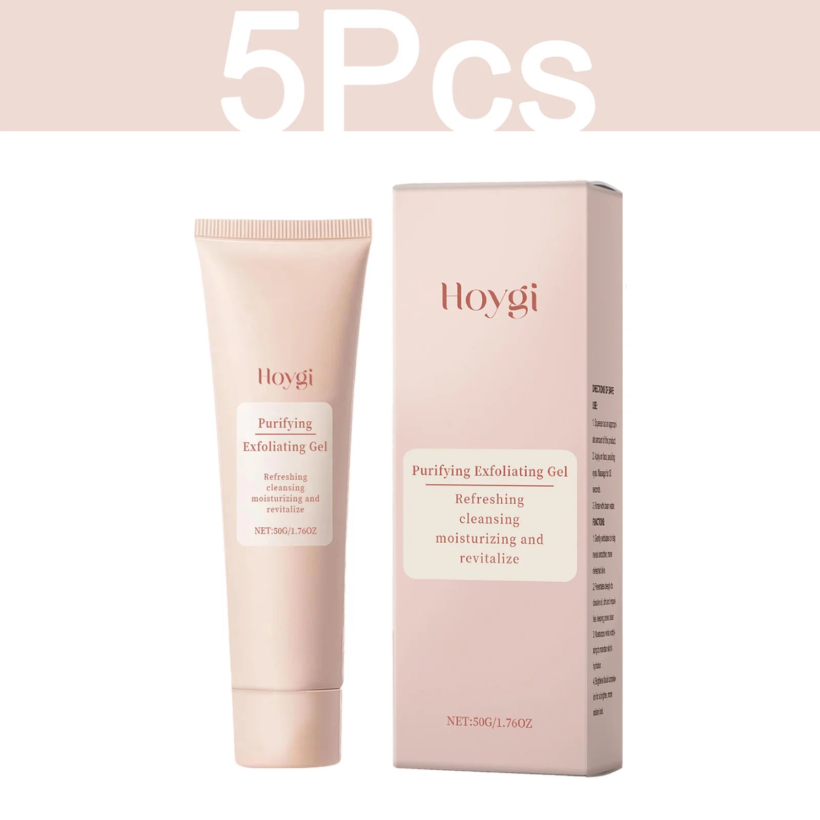 HOYGI Sakura Exfoliating Gel Facial Cleansing Pores Moisturizing Gentle Exfoliate Oil Control Reduce Blackheads Smooth Skin Care