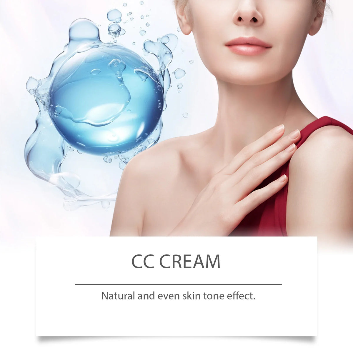 Zephoco CC Cream Foundation Anti UV Protection Moisturizing Makeup Base Color Correction Cosmetics 43 Spf Face Cream Foundation