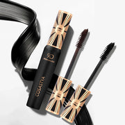 COSASTYA 9D Waterproof and Sweat-Proof Mascara, Black, Volume, Curl, Long-Lasting, Smudge-Proof, Travel Size