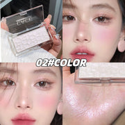 CACE Face Highlighter Palette High Glossy Face Illuminator Palette Natural Glow Finish Pearl Shimmer Smooth Highlight Powder
