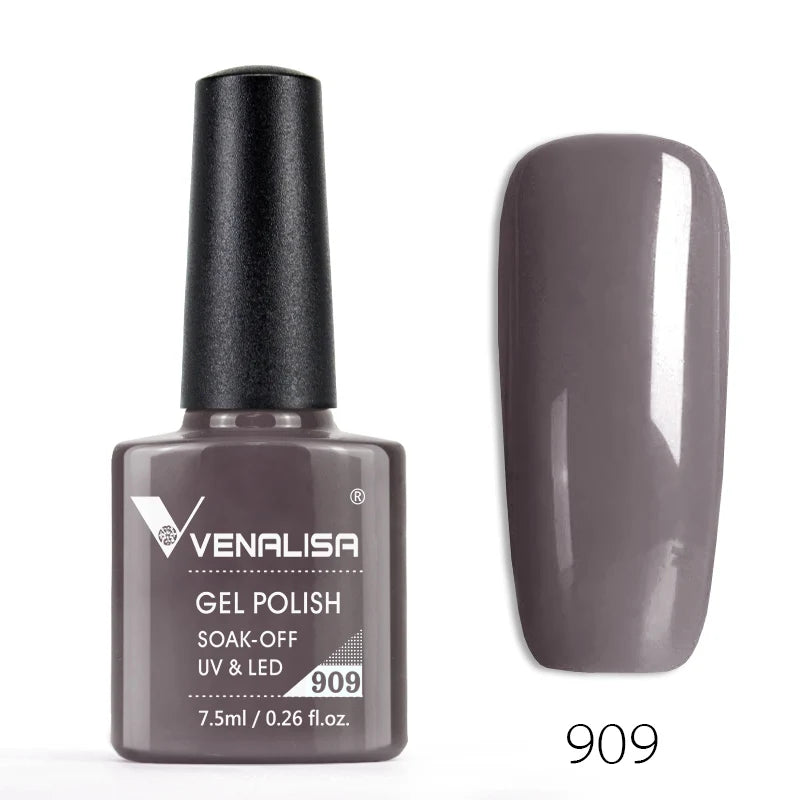 Venalisa 7.5ml Fashion Shiny Soak Off UV Gel Nail Gel Polish Cosmetics Nail Art Manicure Nails Gel Polish Tips Nail Varnish