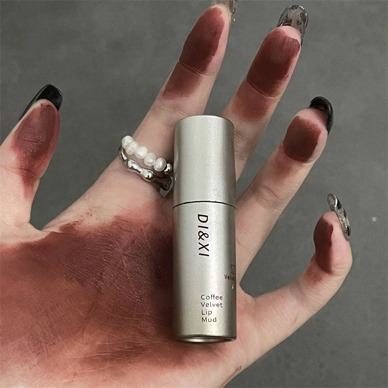 6 Color Long-Lasting Waterproof Matte Velvet Lip Gloss Mist Liquid Matte Lipstick Non-stick Cup Lip Glaze Lip Makeup Cosmetics