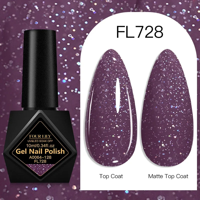 10ml Gel Nail Polish 162 Colors Nail Supplies Vernis Semi Permanent Nail Art Manicure Soak Off LED UV Gel Nail Varnishes Summer