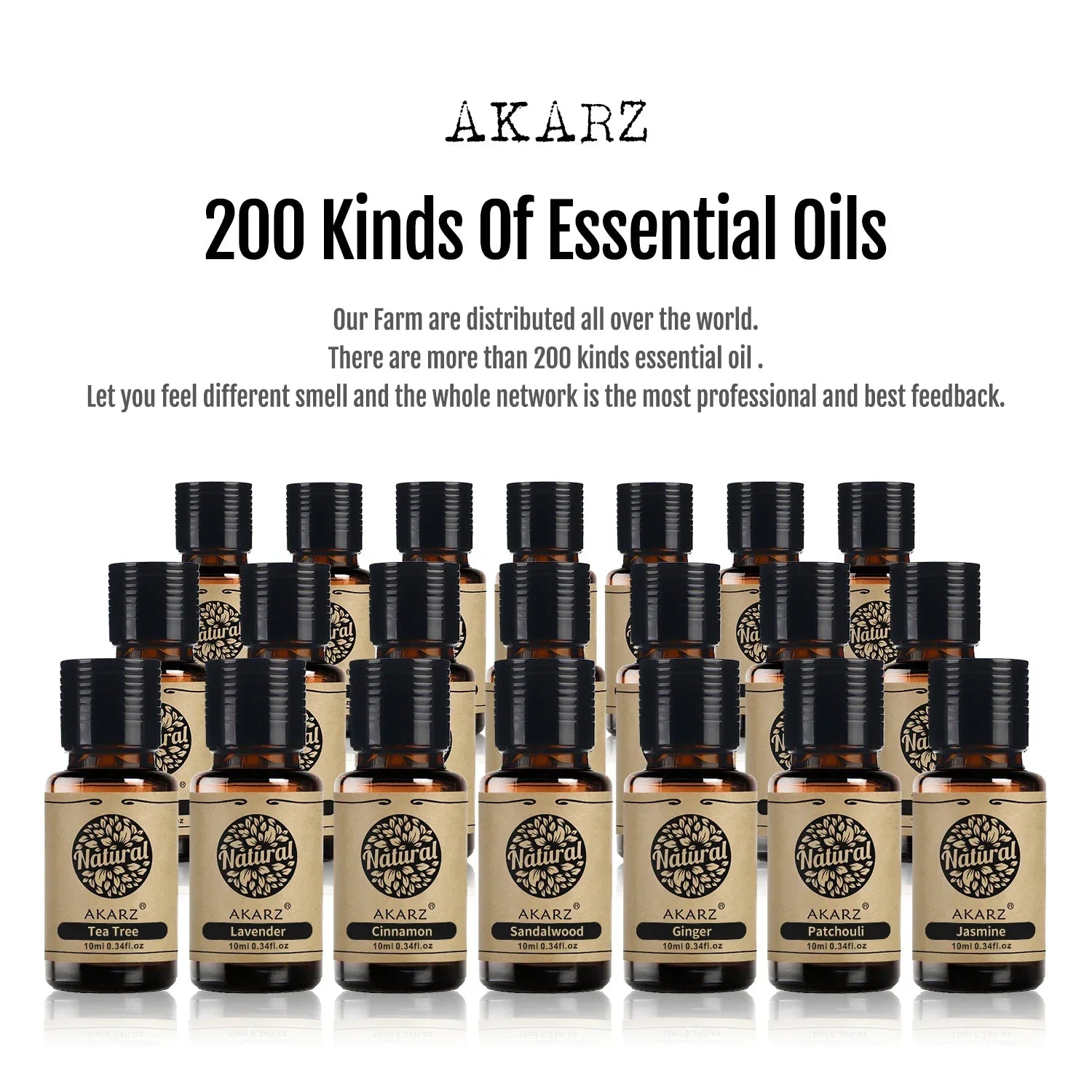 AKARZ Rose Essential Oil Natural for Skin Body Hair Care Diffuser  Candle Soap Making DIY Massage  Aroma