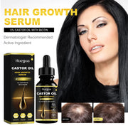 30ml Castor Oil Hair Thickening Essential Oil Nourish Scalp Massage Refreshing Hair Growth Repair Smoothing Hair Care Oil
