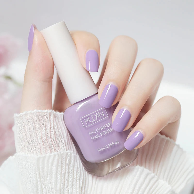 10ml Peel Off Water-Based Nail Polish Fast Drying Long-Lasting Healthy Brightening Effect Long Lasting Nails No Need Lamp Cure
