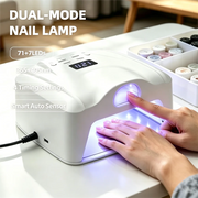 2 IN 1 Nail Lamp Single Toe Single Finger Gel Nail Curing Lamp Full Hand Fast Drying LED Light Nail Dryer Auto Sensor Dual Lamp