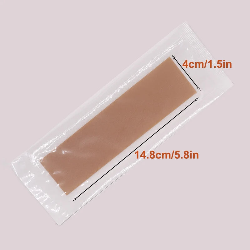 1 Roll Silicone Scar Sheets , Self-Adhesive Scar Cover Tape Reusable and Effective Skin Care Strips