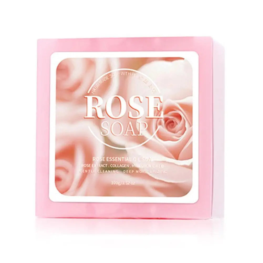 Turmeric Rose Smooth Cleansing Natural Soap Cleansing Smooth Handmade Essential Oil Soap