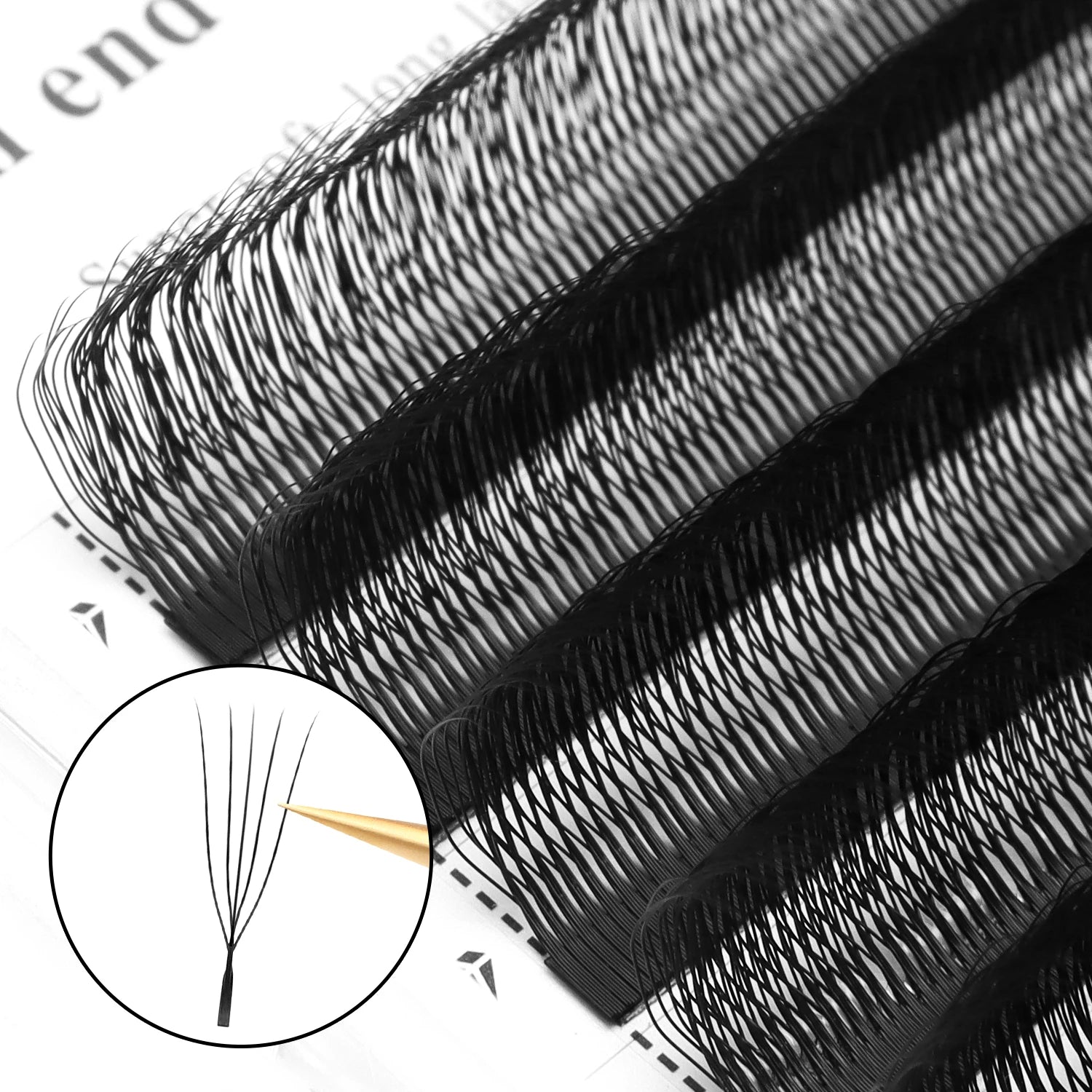 XIUSUZAKI  U-Shaped YY 3D 4D 5D Eyelash Extensions New Style U 2D YY Lashes Extension Mink Premade Volume Fans False Eyelashes