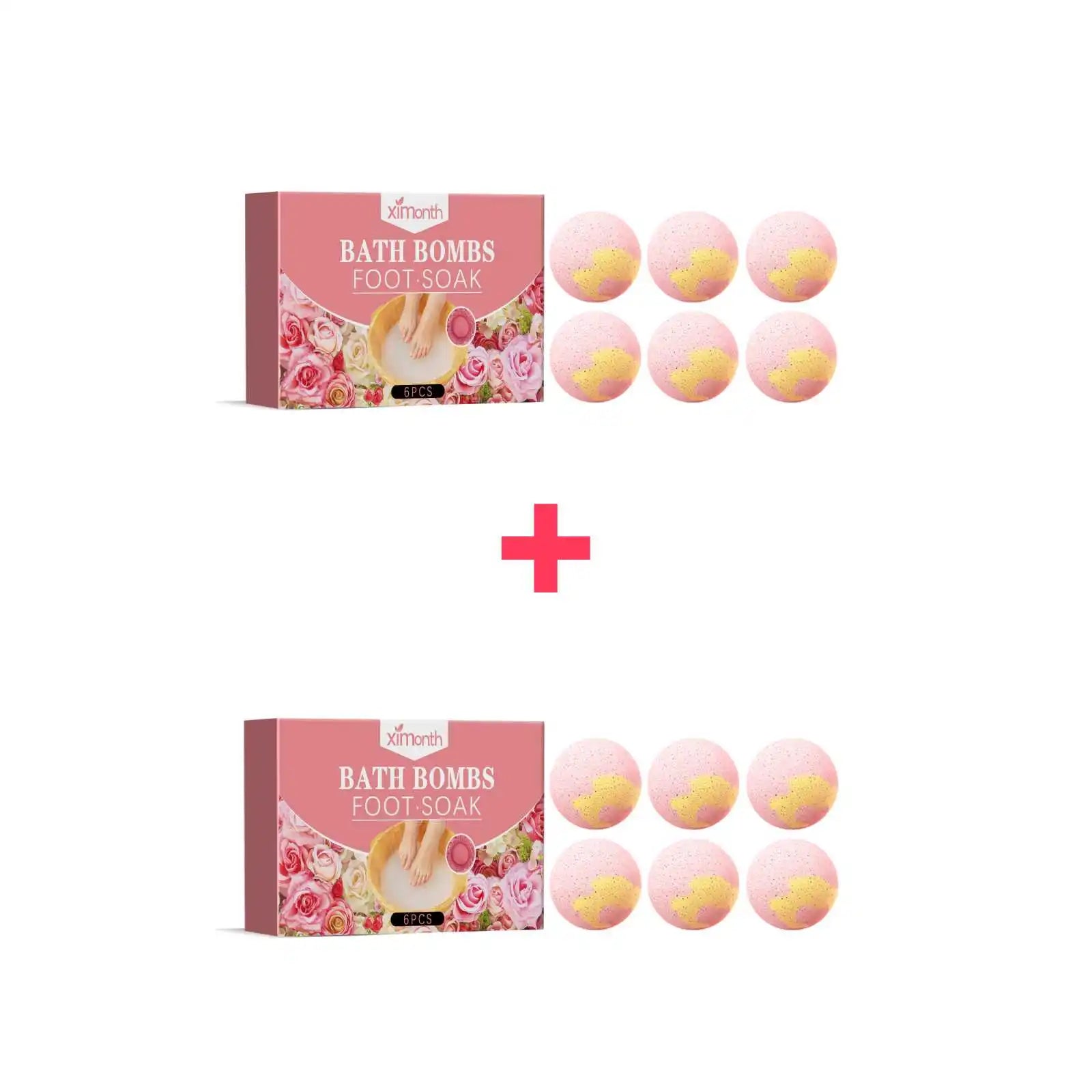 Lavender Foot Bath Ball Skin Relaxing Deep Moisturizing Improve Insomnia Rich Essential Oil SPA Handmade Feet Bath Balls 6/12pcs