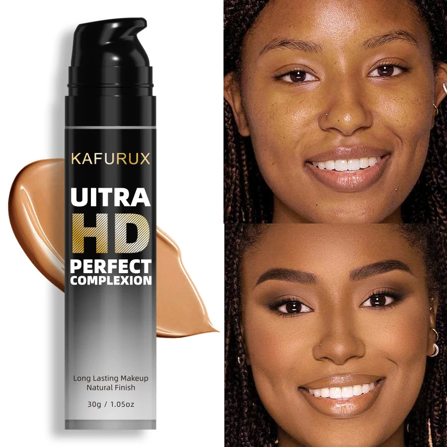 8 Color Face Foundation Cream Oil-Control Waterproof Natural BB Cream Lasting Concealer Liquid Full Coverage Matte Base Makeup