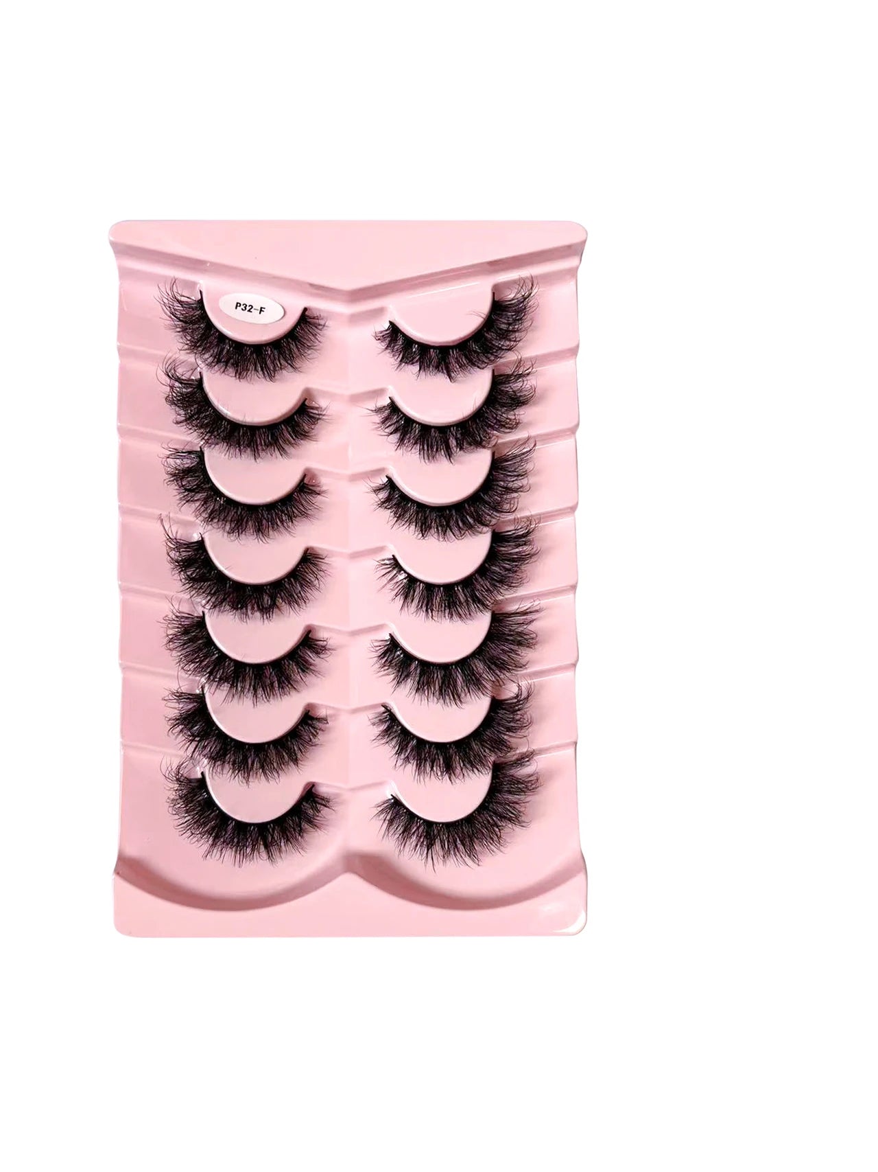 Dropshipping 7/10 Pairs Eyelashes Natural Long 3D Lashes Fluffy Volume  False Eyelashes Cruelty Free Wispy Lashes Makeup Cilios