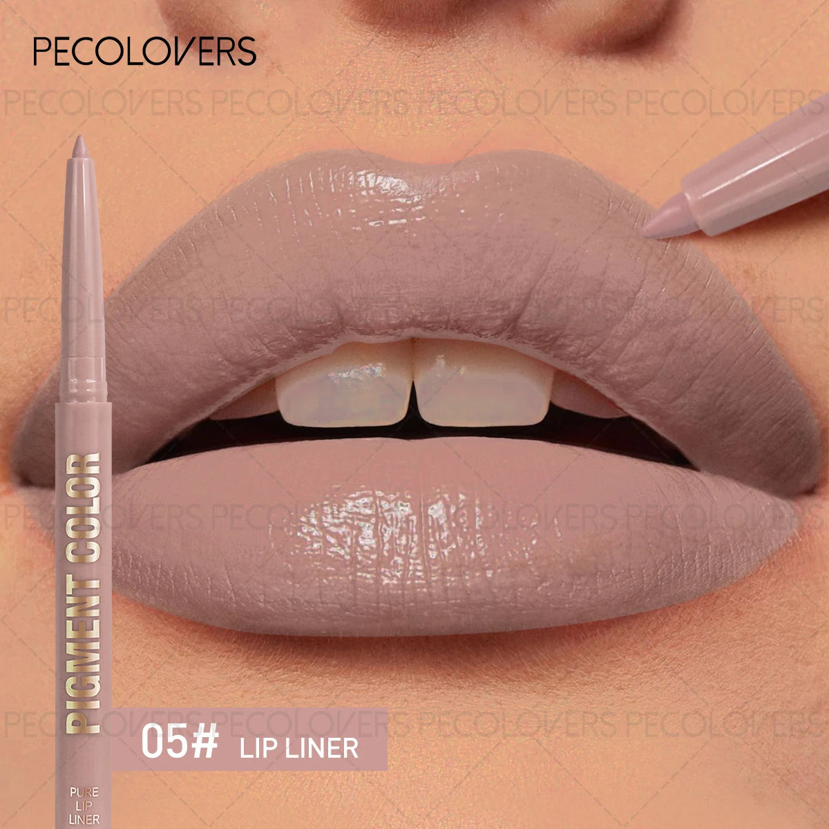 1 Pcs Matte Lip Liner Pen, Used As Lip Liner and Lipstick, Oblique Mouth Design Suitable for All Lip Types, Perfect Gifts