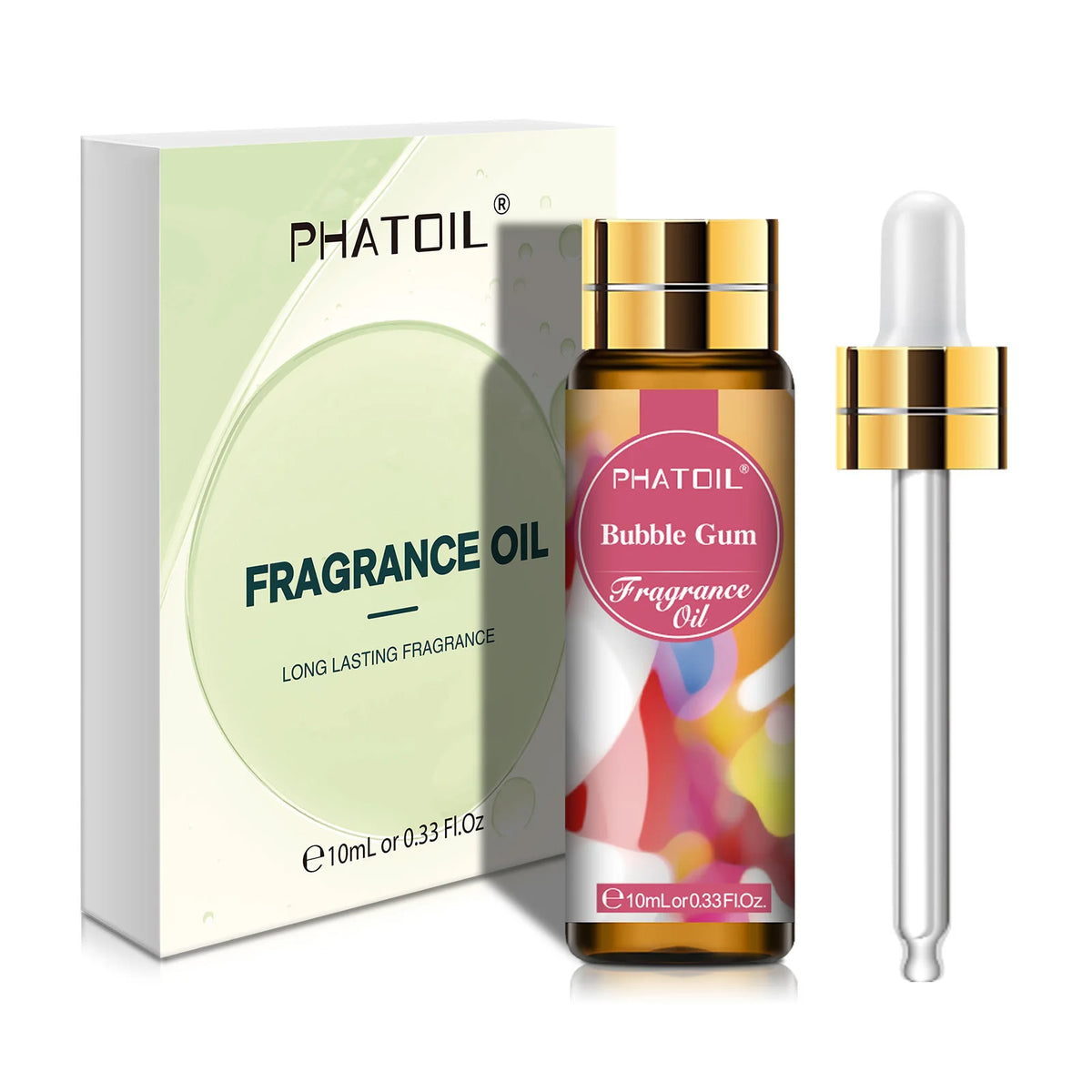 PHATOIL 10ml Fruit Fragrance Oil Strawberry Peach Angel Sea Breeze Coconut & Vanilla Bubble Gum Aromatherapy Fragrance Oils