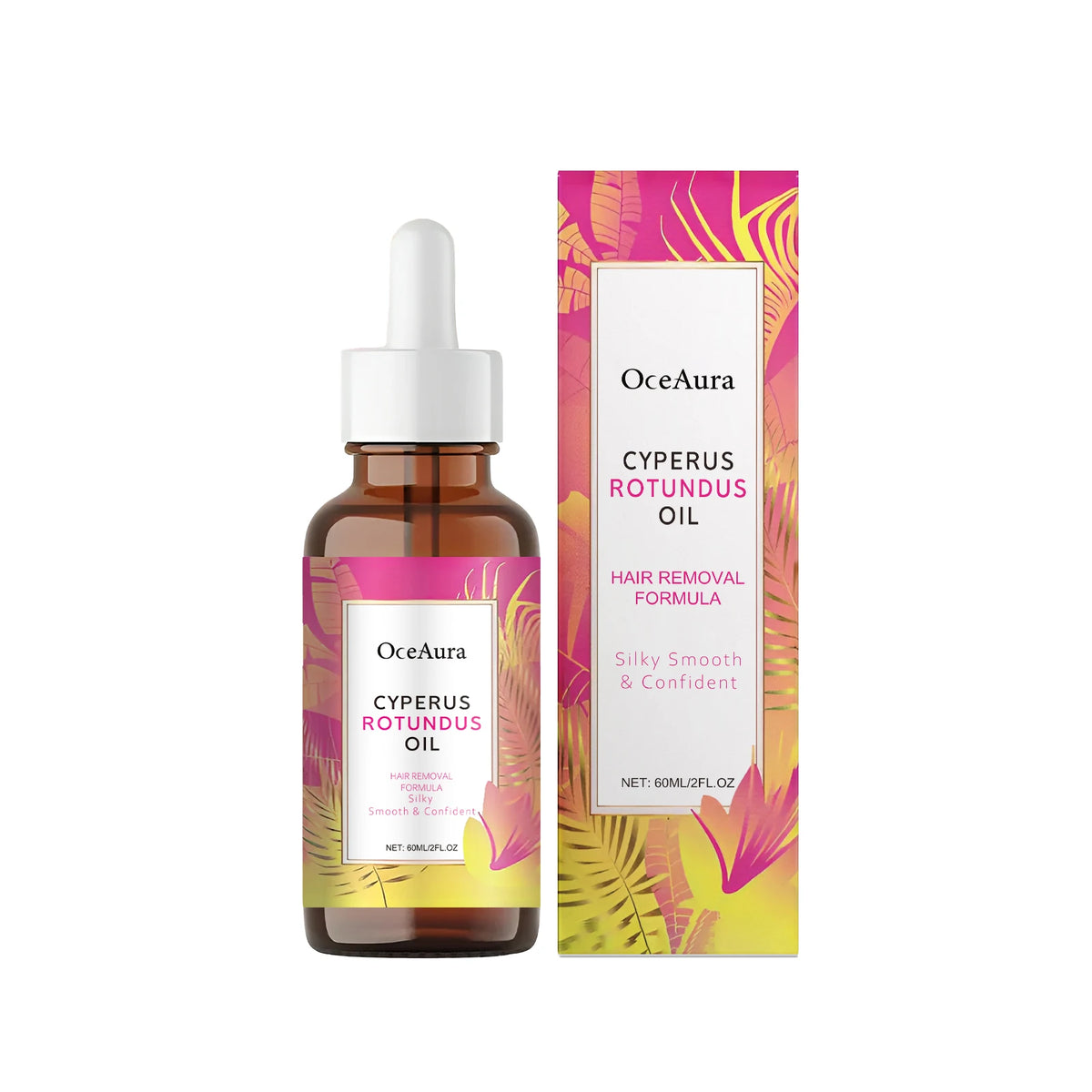 Cyperus Rotundus Oil for Hair Removal Smoothing Soothing Skin Care Moisturizes Armpit Leg Arm Hair Inhibitor Depilatory Oil