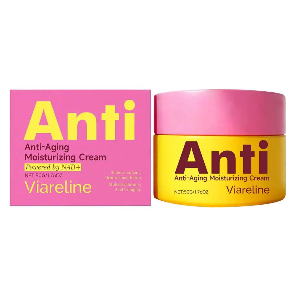 50g Anti-Aging Moisturizing Cream Powered By NAD+ Hydrating Softening Soothing Firming Brightening Gentle Original Facial Cream