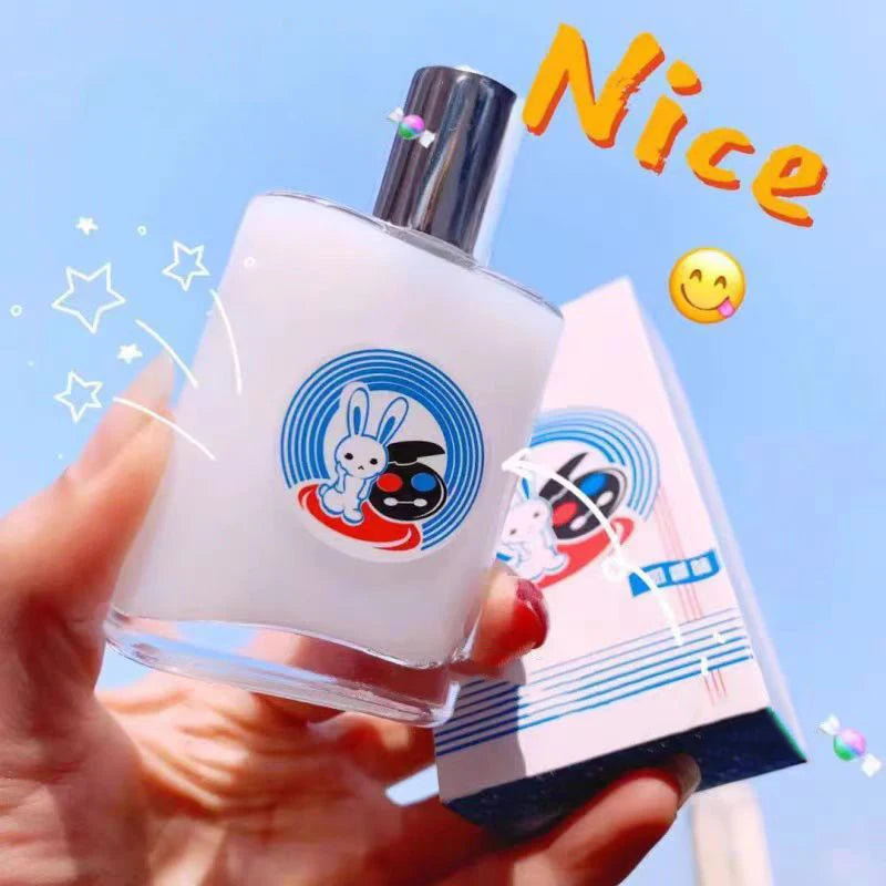 Rich White Rabbit Creamy Candy Perfume Popular Unisex Lasting Sweet Fragrance HighEnd Fresh Natural Coconut Milk Fragrance Spray