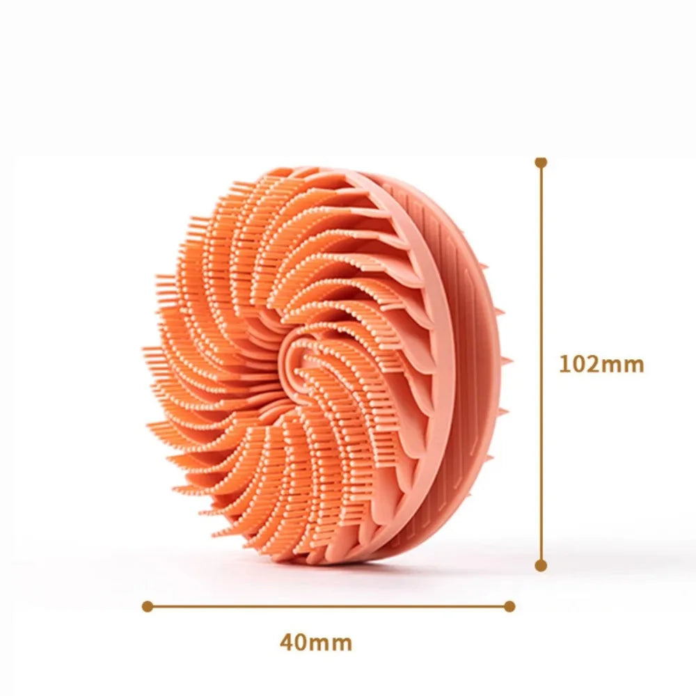 Soft Silicone Body Brush Scrubber Exfoliating Non-irritating Massage Body Wash Cleansing Bath Shower Brush Body Scrub Bath Tools
