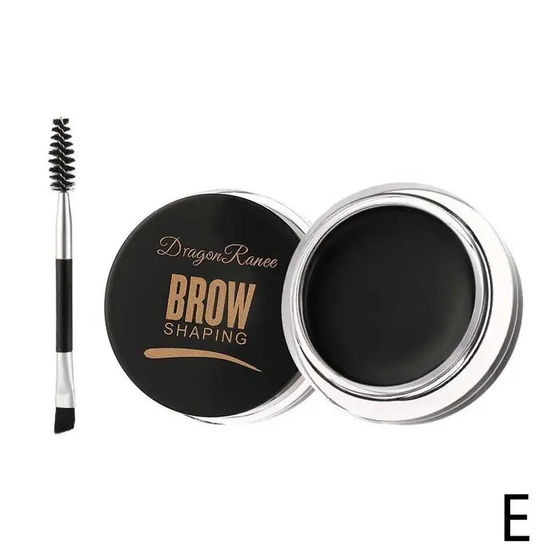 Clear Eyebrow Styling Gel Soap Wax Intense Hold Brow Lamination Effect Waterproof Non-Smudging Feathery Wild Brow Shaping Cream