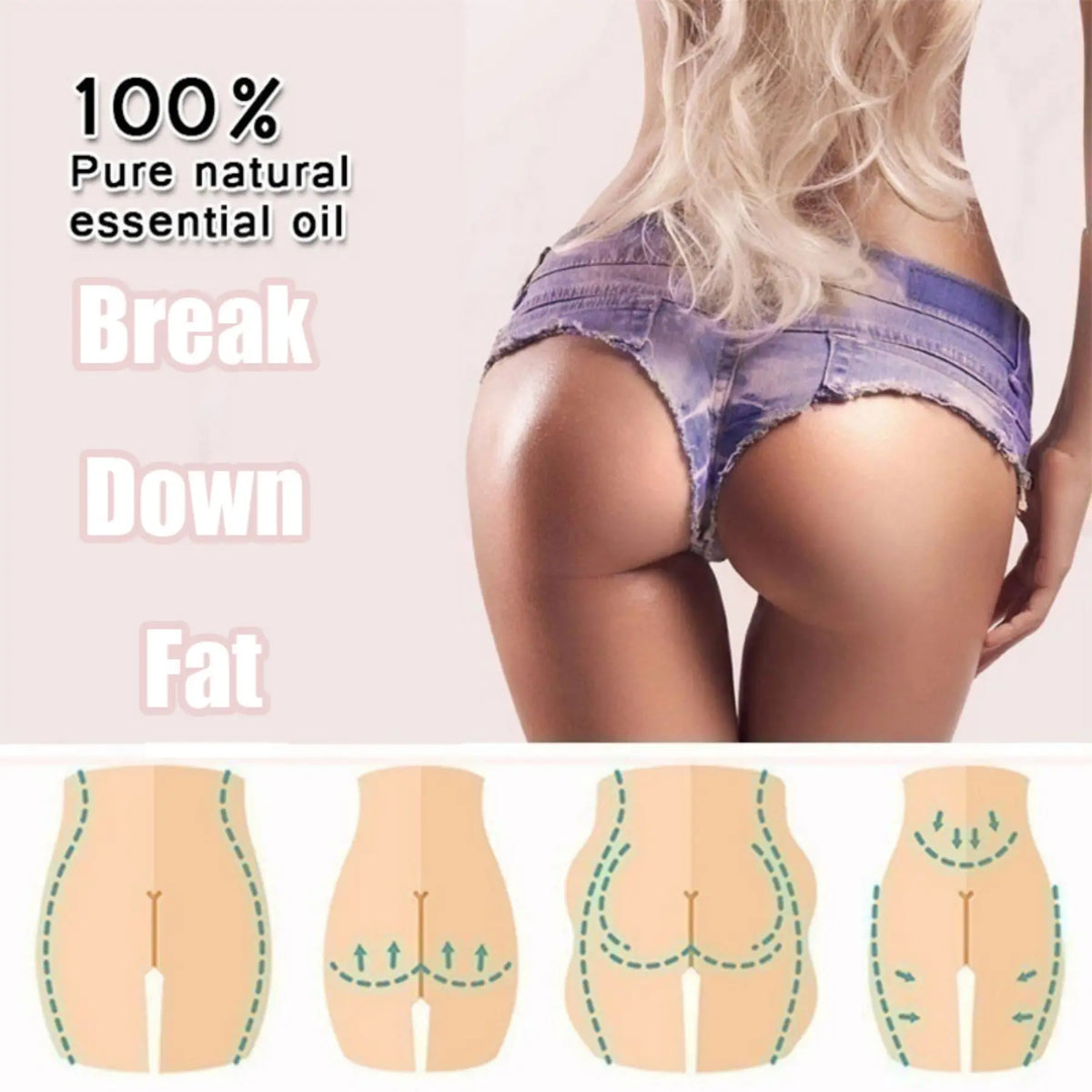 Beautiful butt nourishing essential oil