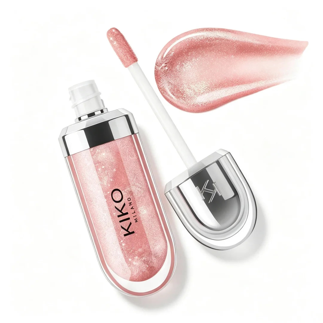 KIKO Milano 3D Hydra Lip Gloss – High Shine Hydrating Plumping Non-Sticky Moisturizing Waterproof And Long-Lasting Lip Makeup