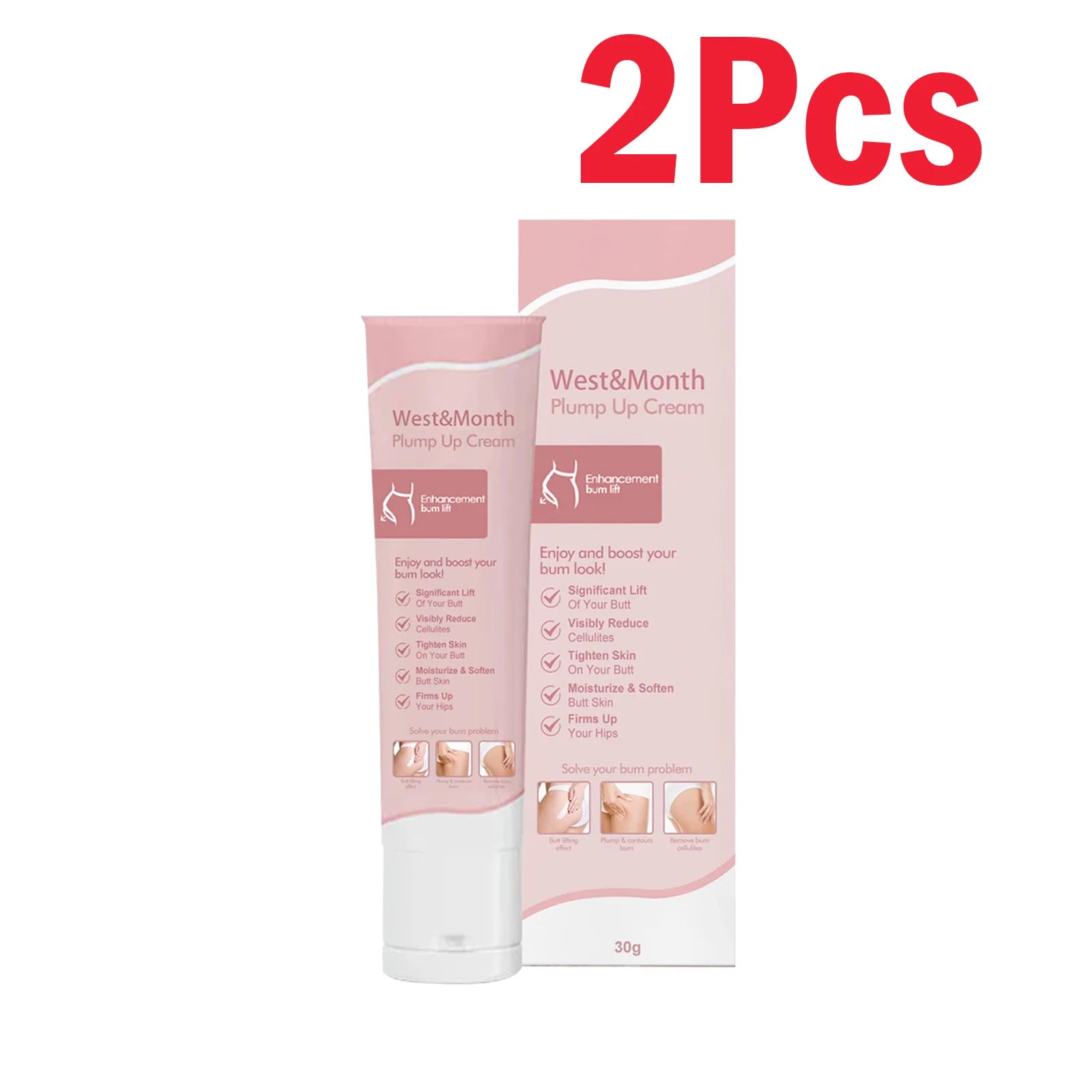 Butt Enhancement Cream Lifting & Plumping Butt Enhancer Big Ass Prevent Fuller Sagging Nourishing Lift Hip Plump up Cream