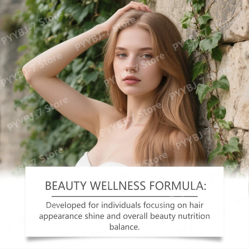 Hair Regeneration Support Capsule Supplement for Stronger Strands Nourishing Vitality and Scalp Care Vegan Friendly Daily Use