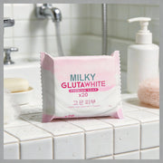 1-10PCS Korean MILKY GLUTAWHITE Premium Soap 70g Deep Cleansing Nourishing Rich Foam Soap Efficient Body Face Cleansing Care