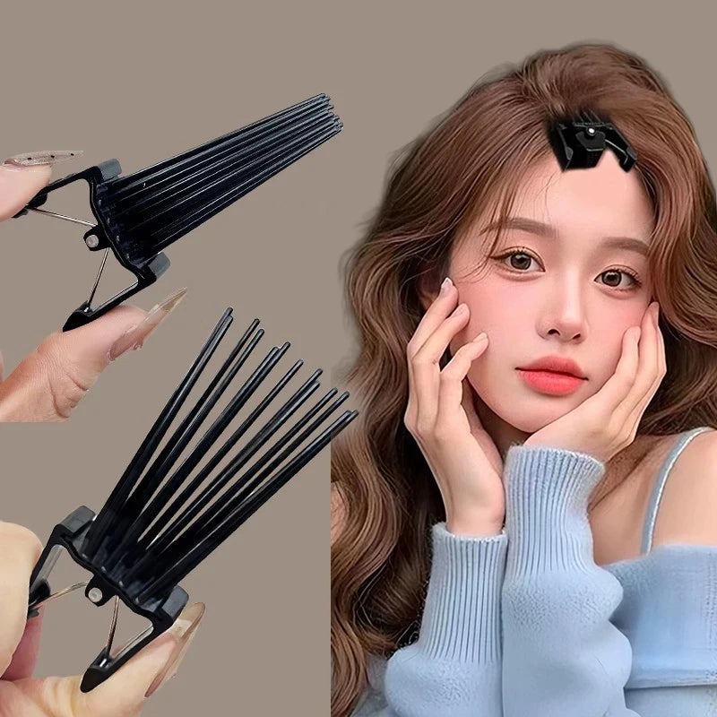 Natural Fluffy Hair Styling Tool: Women's Curling Root Clip – Your Secret to Quick, Gorgeous Volume!