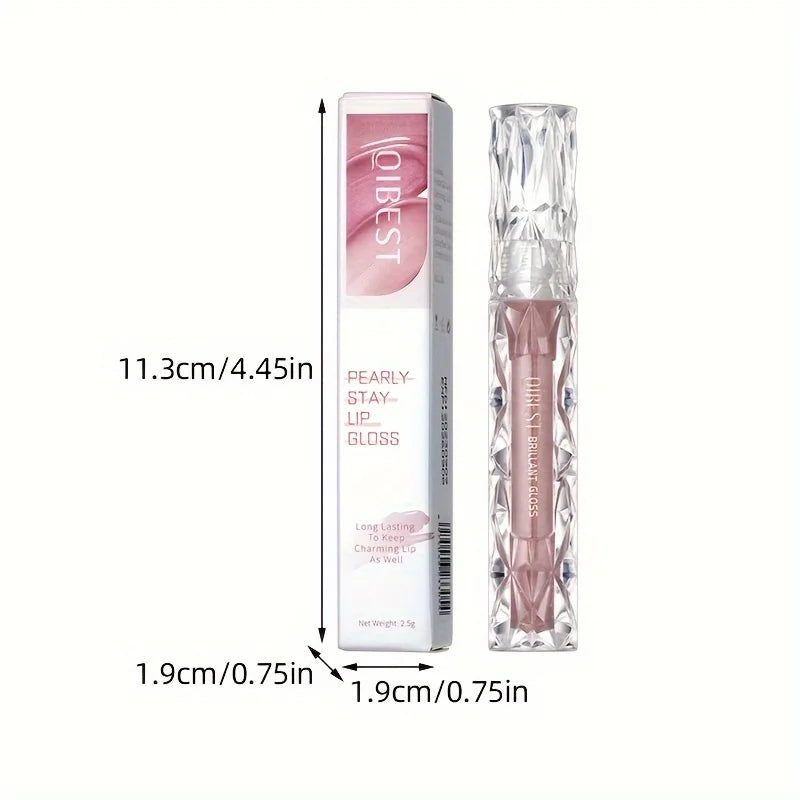 Diamond Liquid Lipstick Moisturizing Lasting Purple Sparkling Waterproof Lip Gloss Matte Glitter Lipstick Korean Makeup