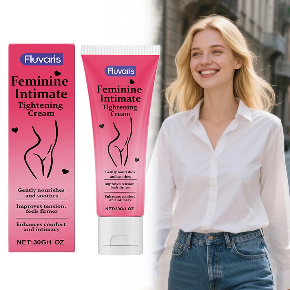 Feminines Intimate Tightening Cream Natural Ingredients Gentle On Skin Restores Skin Elasticity Non-Greasy Feel For Body Care