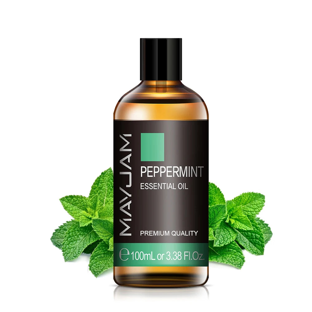 MAYJAM 100ML Pure Natural Aroma Essential Oil Patchouli Rosemary Peppermint Frankincense Sandalwood Cinnamon for Diffuser
