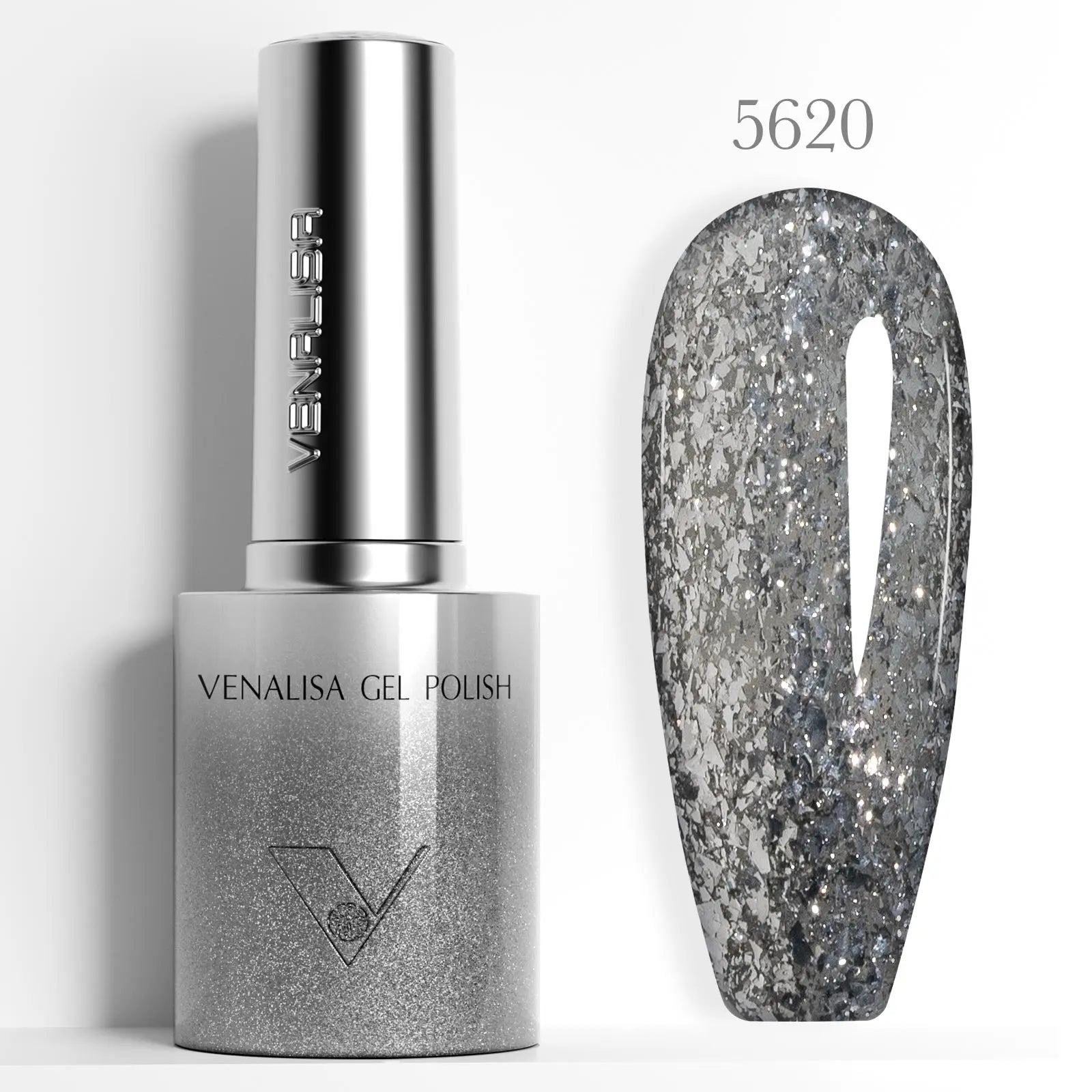 Venalisa 10ml Hema & TPO Free Ultra Cat Eye Effect Nail Gel Polish Soak Off UV LED Long Wear Sparkle Bling Gel Varnish