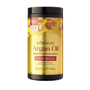 Argan Oil Hair Mask 1000ml Protein Straighten Repair Dry Frizzy Damaged Cream Pro Soft Smooth Shiny Deep Moisturizing Hair Care