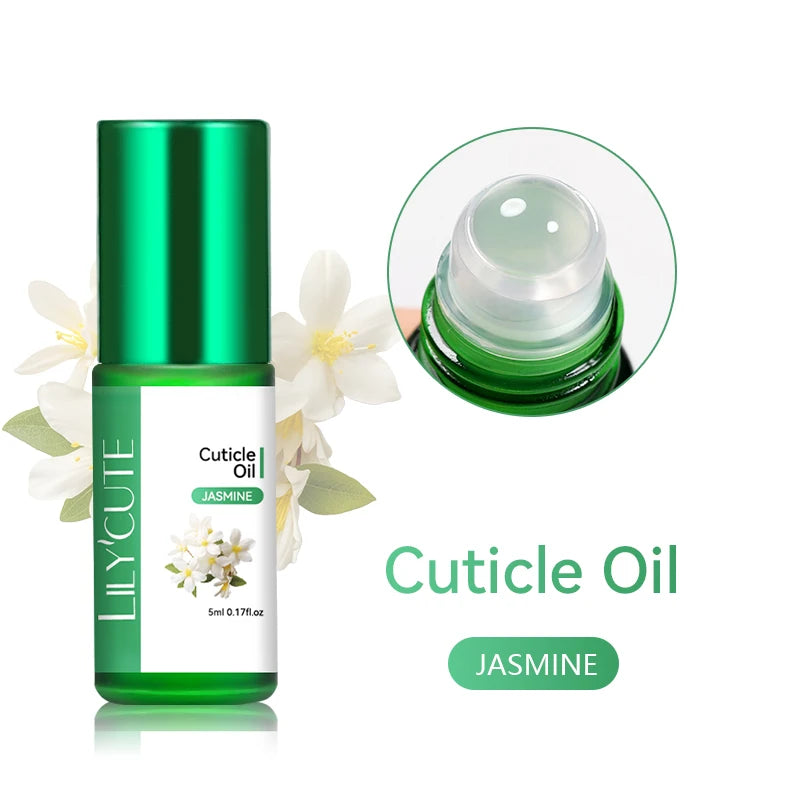 LILYCUTE 5ml Nail Cuticle Nutrient Oil Restore Damaged Nails Softener Nourishing Treatment Skin Revitalizer Remedy Manicure