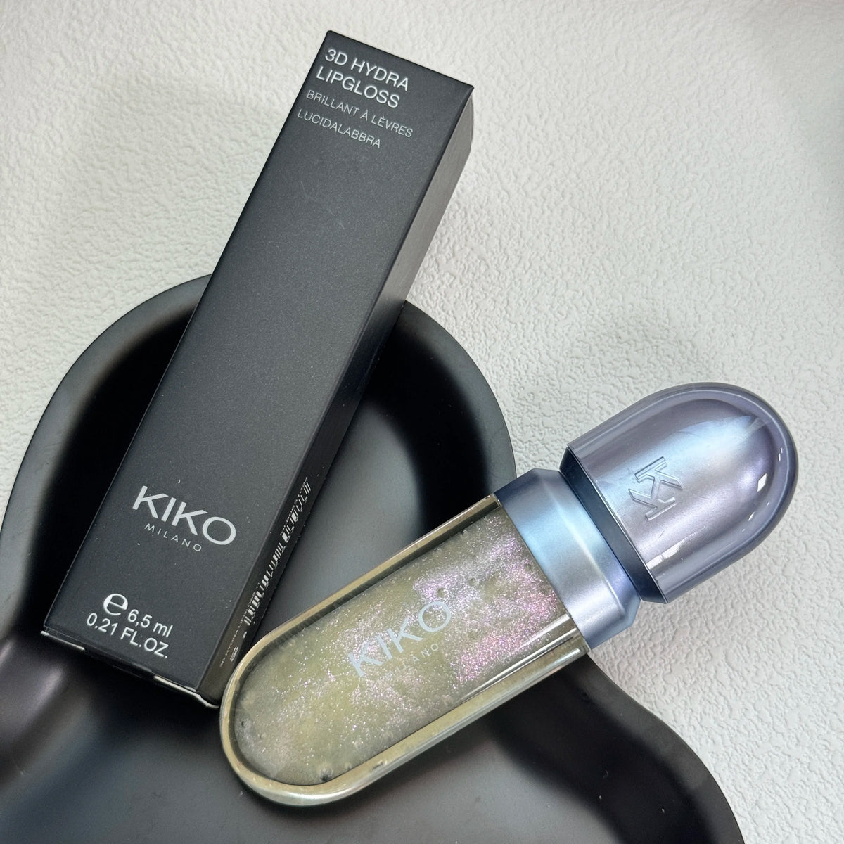 Kiko Double Headed Lipstick Transparent Mirror Non Fading Non Stick Cup Lip Gloss Milk Tea Bean Paste Naked Nature Lip Makeup