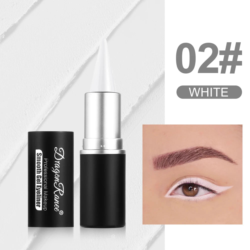 Colored Eyeliner Is Waterproof and Sweat-Proof, Does Not Smudge, Easy for Beginners to Use, Green, Purple, Black, Long-Lasting, Does Not Come Off, Eyeliner Pen for Festival Performance Makeup