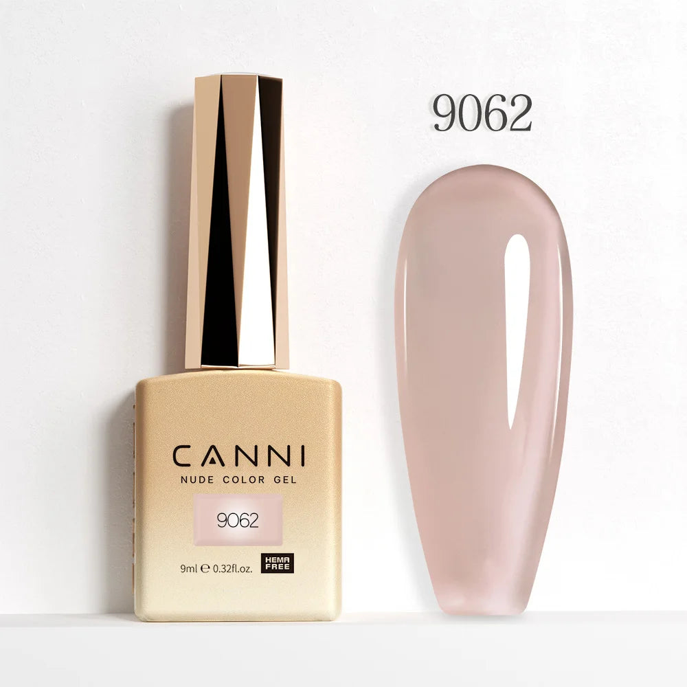 CANNI Nail Gel Polish HEMA FREE TPO FREE Summer Colors Semi Permanent Soak Off UV LED Self-leveling Great Coverage Gel Varnish