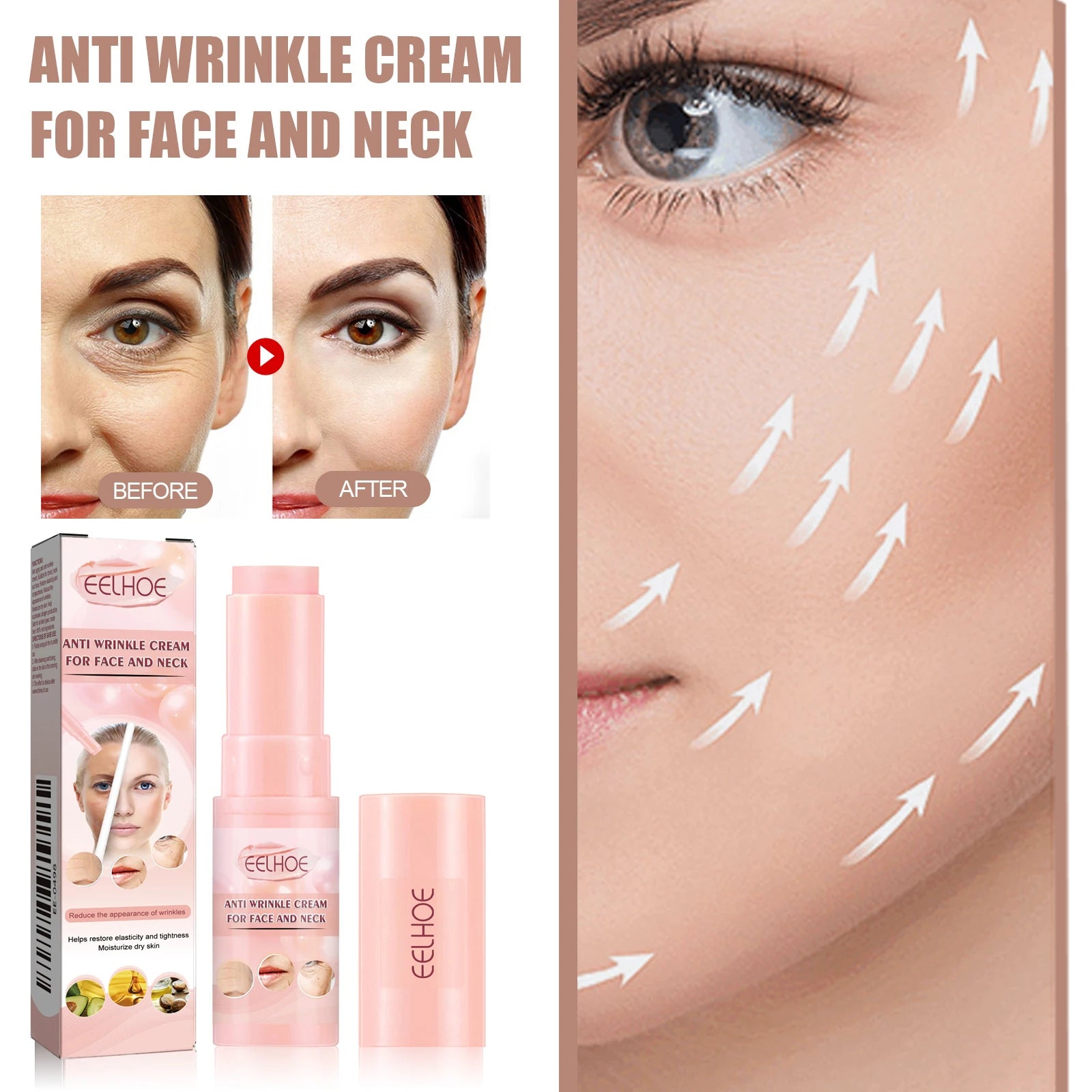 Collagen Multi Balm Stick Wrinkle Removal Multi Bounce Moisturizing Anti-aging Cream Balm Brighten Cosmetics Multi Balm