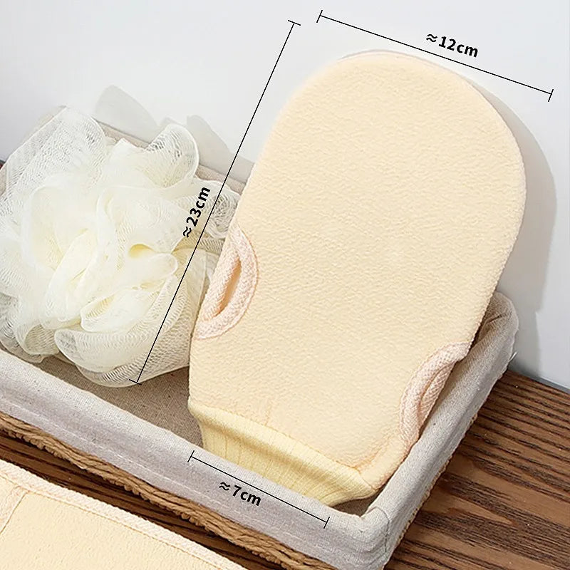 Shower Exfoliating Gloves Peeling Mitten Bath Towel Northeast Dead Skin Scrubber Body Peeling Korean Pad Exfoliating Glove Scrub
