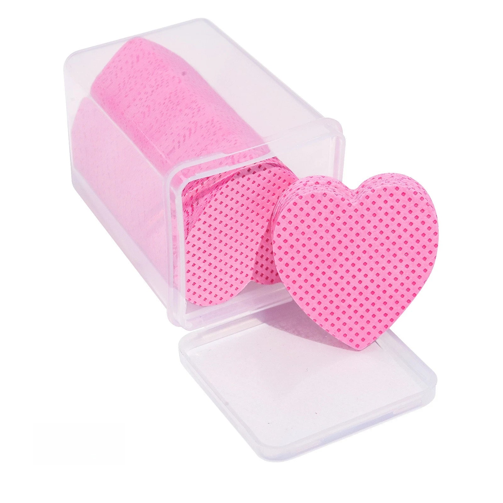 200 Pcs Lint Free Nail Wipes Nail Cleaning Pads Non-Woven Nail Gel Polish Remover Cotton Pads Salon Manicure Art Cleaning Tool