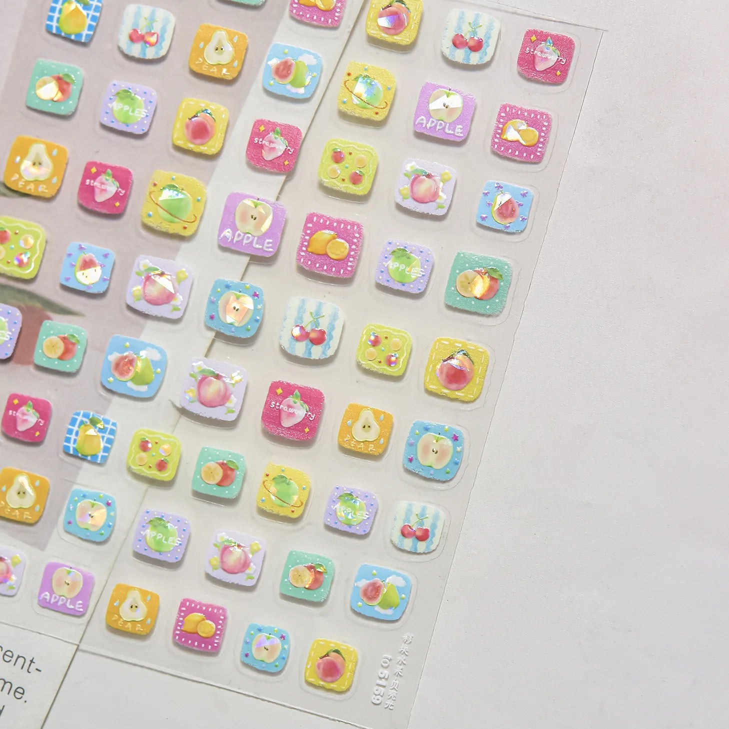1pcs 5D Japanese Kawaii Nail Art Stickers Cute Rabbit Dog Slider Nail Decorations Decals Self-Adhesive Manicure Accessories DIY