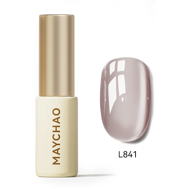 MAYCHAO 5ML Gel Nail Polish 9D Laser Diamond Glitter Cat Eye Gel Semi-Permanent Soak Off UV LED Gel Nail Manicure Tools Nail Art