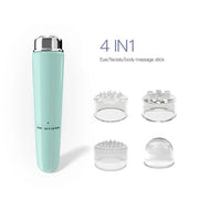 4 in 1 Electric Eye Massager Micro Vibration Facial Beauty Instrument for Relax Eye Dark Circles Eye Bags Puffiness Eye Massage
