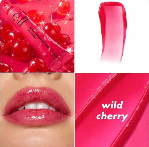 Elf Winter Lip Care Lip Balm Non-Sticky High-Shine Vitamin E Infused Hydrating Sheer Color Vegan Cruelty-Free for Daily Wear
