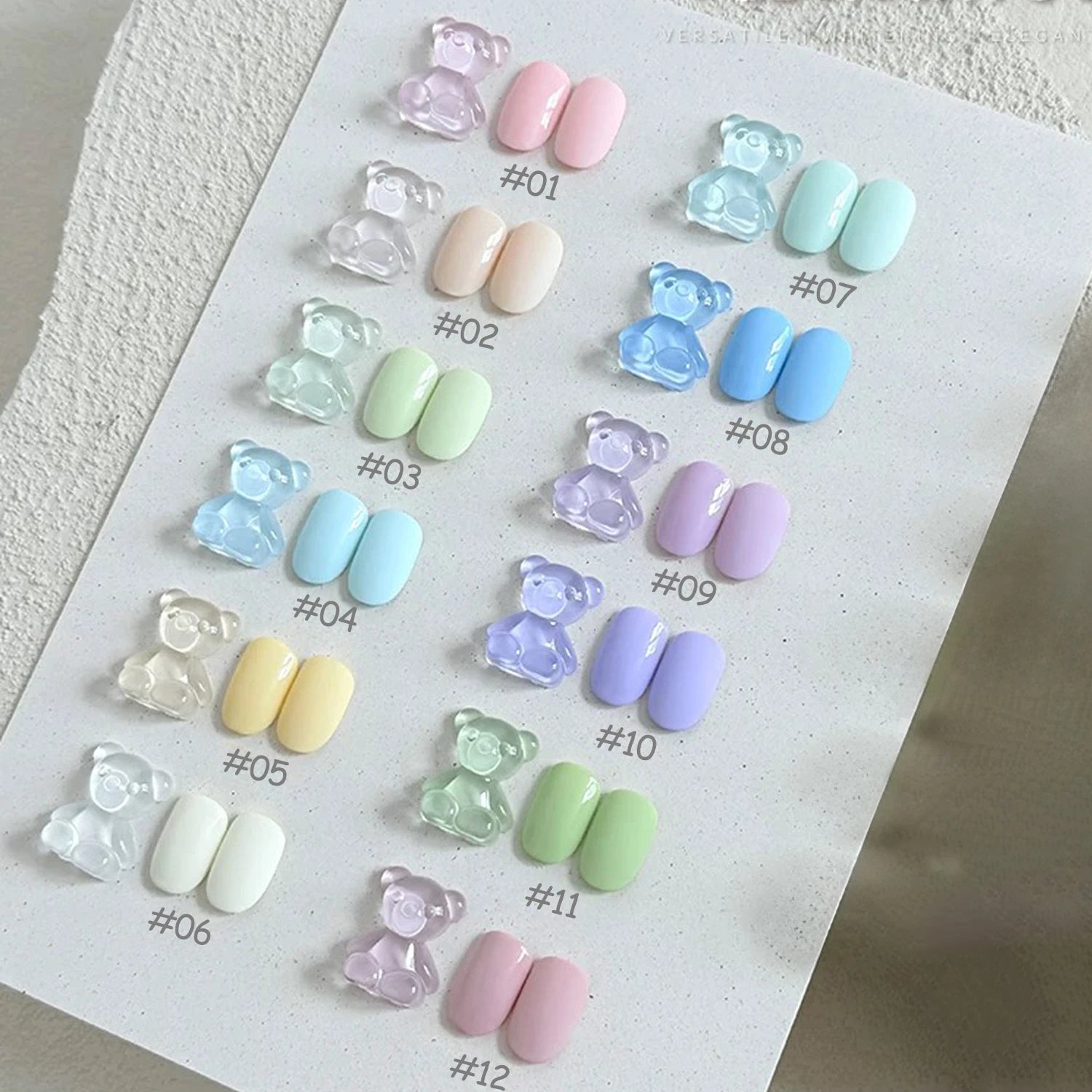 WS 10ML 2026 New Pale Yellow Gel Nail Polish Starter Pure Soak Off No Wipe Nail Gel Polish Suitable For All Seasons