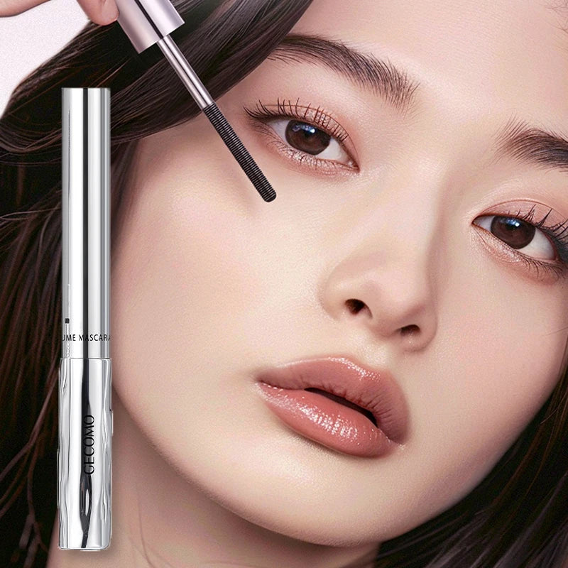 Long-lasting curling mascara Waterproof and sweat-proof Separates each lash Thick and voluminous Steel tube mascara