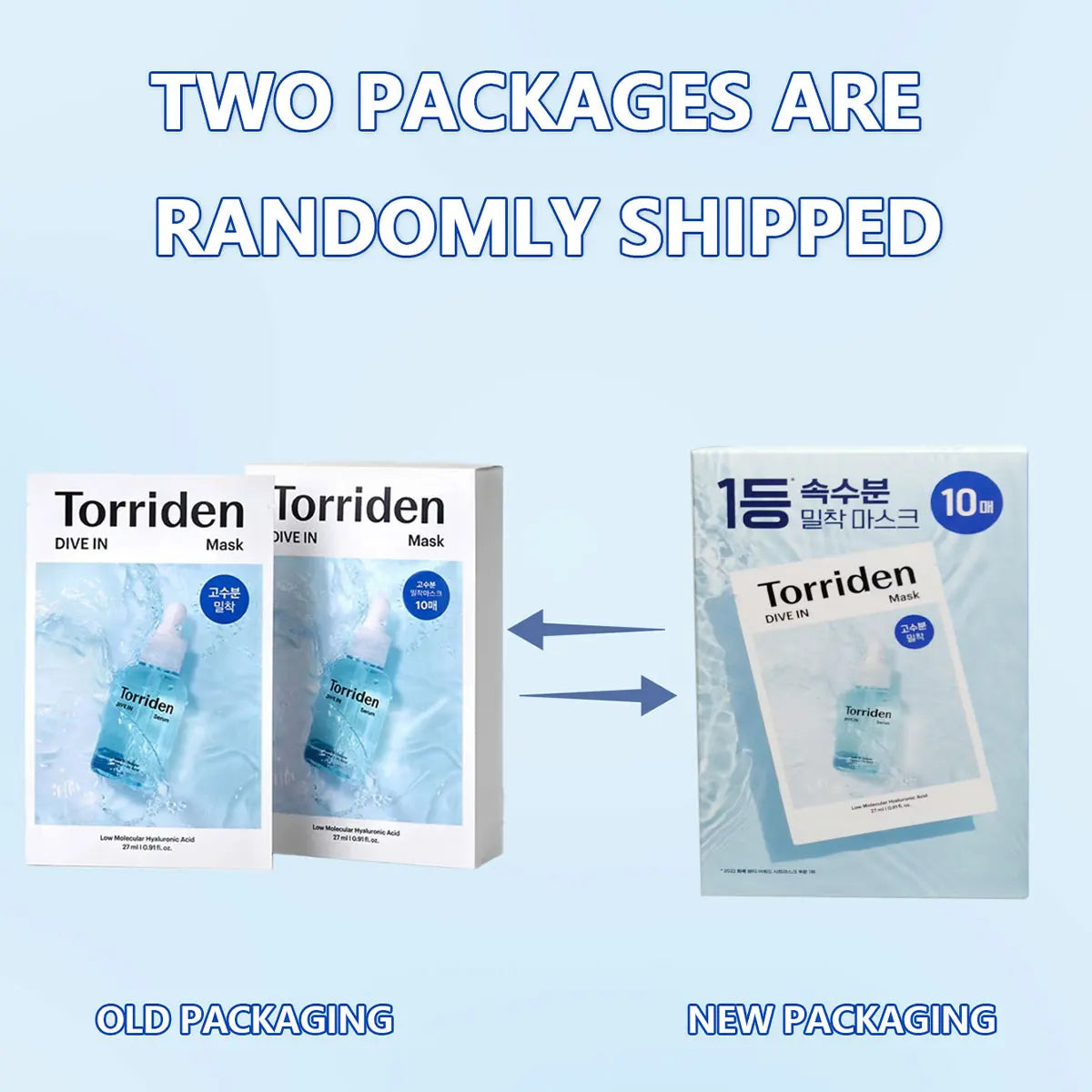 Torriden DIVE-IN Hyaluronic Acid Facial Sheet Masks 10pcs,Thin & Skin-Conforming,Intense Hydration,K-Beauty,Korean Makeup